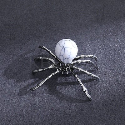 Natural Howlite Halloween Home Party Decorations PW-WG79695-16-1