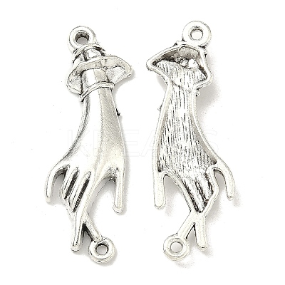 Tibetan Style Zinc Alloy Links connectors LS-X-TIBEP-R334-233AS-RS-1