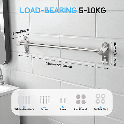 Stainless Steel Towel Bar STAS-TAC0050-01P-01-1