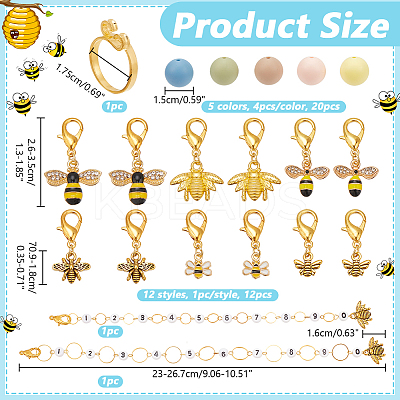 DIY Knitting Tool Sets HJEW-NB00150-1