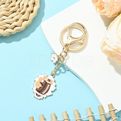 Alloy Enamel Keychain KEYC-FS00025-3-1