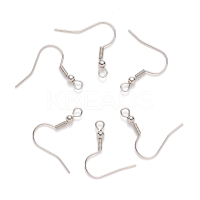Tarnish Resistant 304 Stainless Steel Earring Hooks STAS-S111-001-1