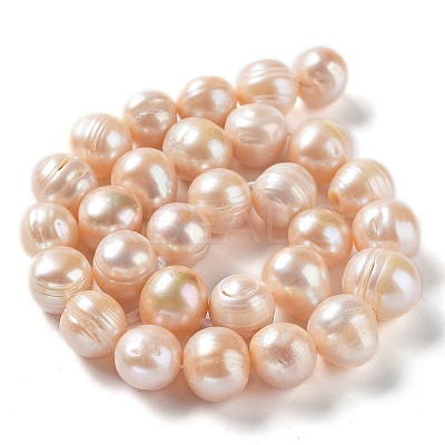 Natural Cultured Freshwater Pearl Beads Strands PEAR-E019-17-1