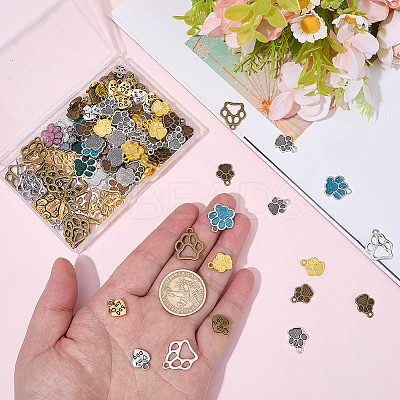 152Pcs Tibetan Style Alloy Pendants FIND-BM0001-71-1