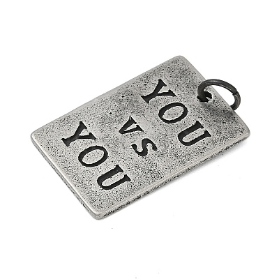 304 Stainless Steel Pendants STAS-Z097-22AS-1