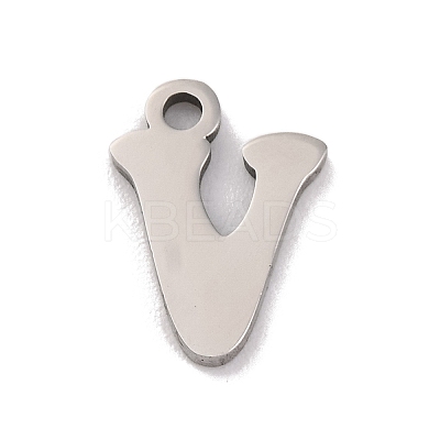 Non-Tarnish 201 Stainless Steel Charms STAS-U016-01P-V-1