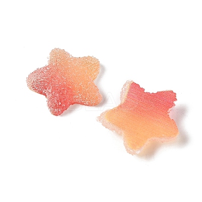 Imitation Candy Food Style Resin Cabochons RESI-R461-02L-1