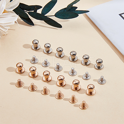 50Pcs Alloy Round Head Knobs for Small Jewelry Box Making DIY-GF0012-49P-1