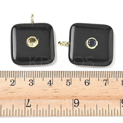 Natural Mixed Gemstone Pendants G-H318-02G-1