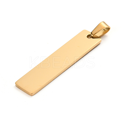 Ion Plating(IP) 304 Stainless Steel Pendants X-STAS-D142-01B-G-1