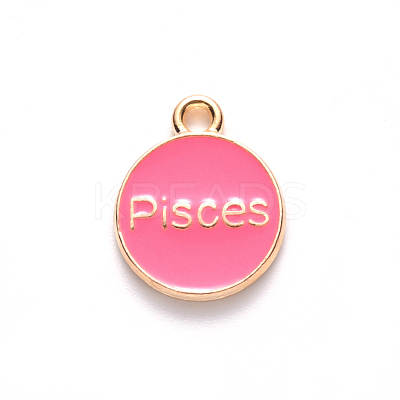Alloy Enamel Pendants ENAM-S124-01A-03H-1