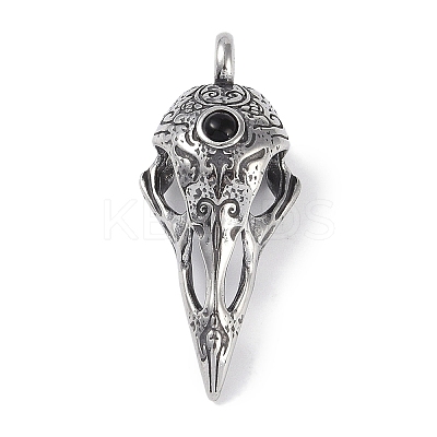 316 Surgical Stainless Steel Pendants X-STAS-E212-03AS-1