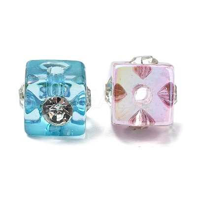 Imitation Jelly Acrylic Beads OACR-E033-34-1