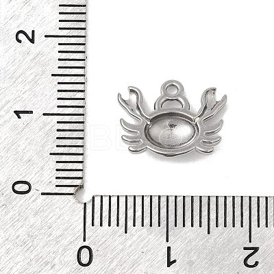 Marine Organism Theme 304 Stainless Steel Charms STAS-Z179-40P-07B-1
