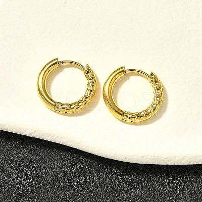 304 Stainless Steel Hoop Earrings for Women EJEW-M068-16C-G-1