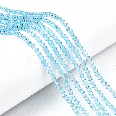Glass Beads Strands LS-EGLA-A034-T3mm-D28-1