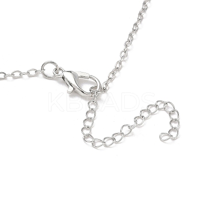 Cat Shape Alloy Rhinestone Pendant Necklaces FS-WG5CA0C-01-1