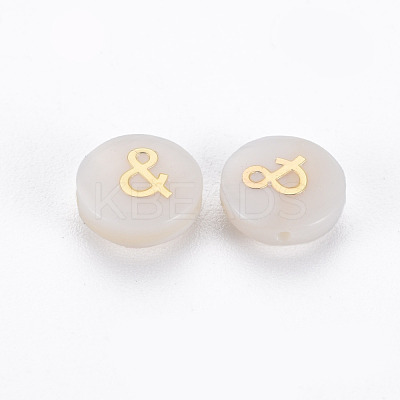 Natural Freshwater Shell Beads SHEL-N003-22-01-1