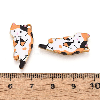 Alloy Enamel Pendants ENAM-N063-01B-1