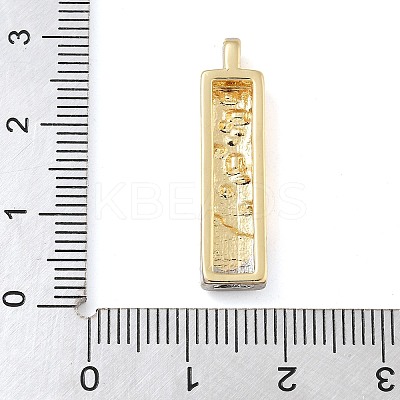 Brass Pendants PALLOY-S036-01G-I-1