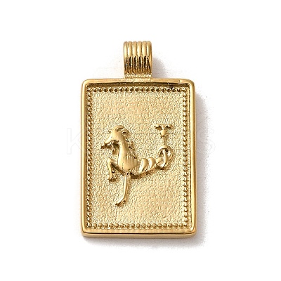 304 Stainless Steel Pendants X-STAS-L022-306G-08-1