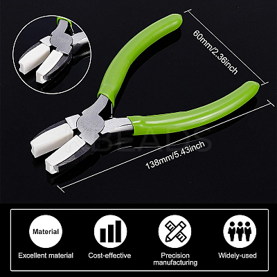 High Carbon Steel Flat Nose Pliers TOOL-WH0122-26A-1