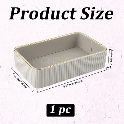 Imitation Leather Storage Boxes without Lid AJEW-WH20068-003B-1