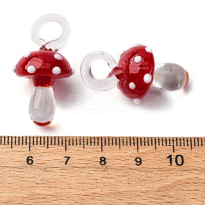 Handmade Lampwork Pendants LAMP-M02-01-04-1