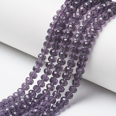 Glass Beads Strands X-EGLA-A034-T10mm-D15-1