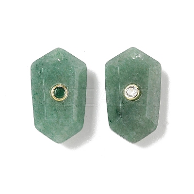 Natural & Synthetic Mixed Gemstone Faceted Pendants G-B151-02-1