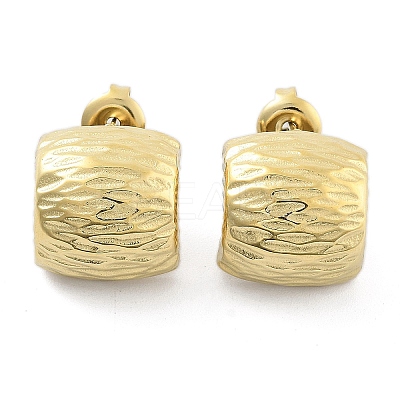 304 Stainless Steel Stud Earrings LS-EJEW-P258-38G-1