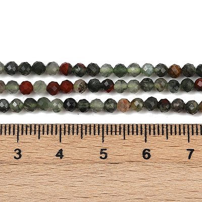 Natural African Bloodstone Beads Strands LS-G-S388-A02-3mm-1