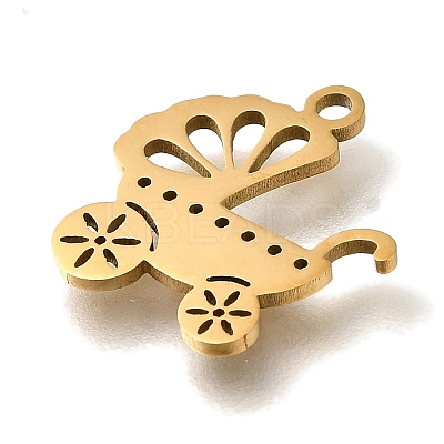 201 Stainless Steel Pendants STAS-R136-27G-1