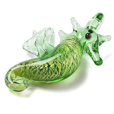Handmade Lampwork Pendants X1-LAMP-A004-02C-1