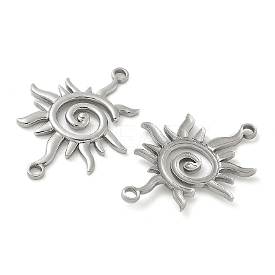 304 Stainless Steel Connector Charms STAS-I340-01P-1