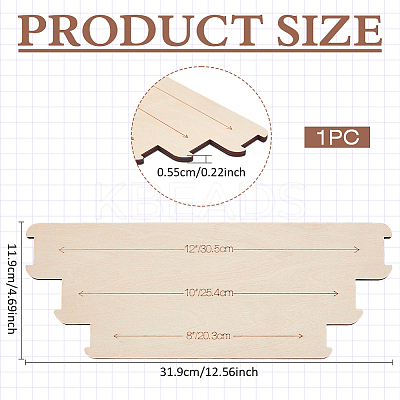 Wood Sewing Cross Stitch Embroidery Thread Storage Organizers DIY-WH0888-117-1