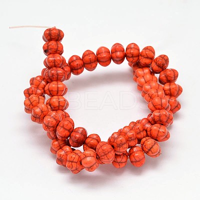 Dyed Synthetic Turquoise Bead Strands G-M148-02-C-1