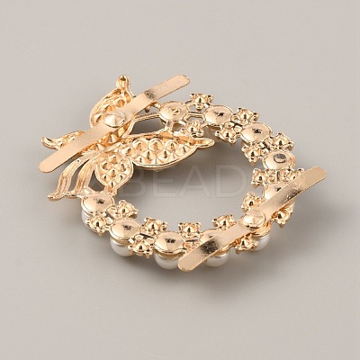 Alloy Bag Decorative Clasps FIND-WH0061-92D-1