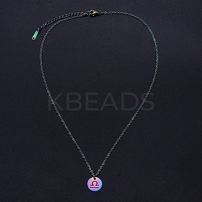 201 Stainless Steel Pendants Necklaces NJEW-S105-JN627-7-1