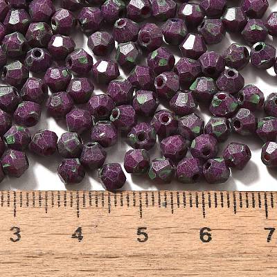Picasso Baking Paint Glass Seed Beads SEED-A032-02A-17-1