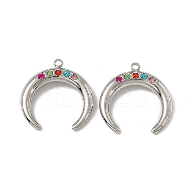 201 Stainless Steel Pendants STAS-J401-VC588-1