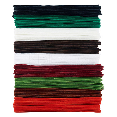 180Pcs 9 Colors DIY Plush Sticks FIND-TA0005-79-1