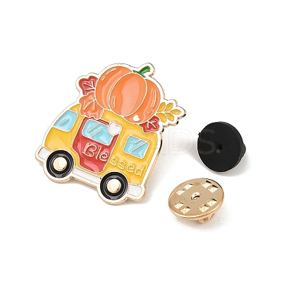 Thanksgiving Day Enamel Pin LS-JEWB-K030-03A-KCG-1
