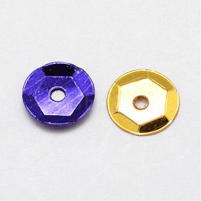 Plastic Paillette Beads PVC-A001-8mm-M-1