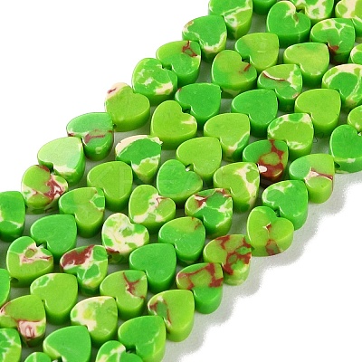 Dyed Synthetic Imperial Jasper Beads Strands G-M403-A37-01-1