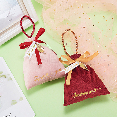 Velvet Jewelry Drawstring Gift Bags TP-CJC0001-007B-1