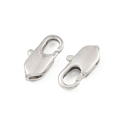 SHEGRACE Brass Lobster Claw Clasps XGR0008P-09P-1