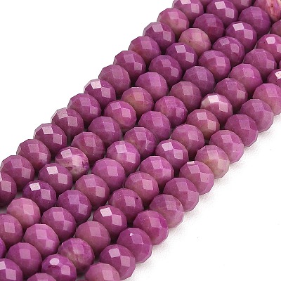 Faceted Dyed Natural White Jade Beads Strands GG-CBAE966-01A-N-1