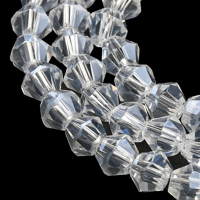 Transparent Electroplate Glass Beads Strands LS-EGLA-A039-T2mm-A13-1
