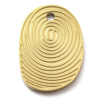 Ion Plating(IP) 316L Surgical Stainless Steel Pendants STAS-M317-05G-1